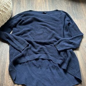 Theory Blue Oversized Sweater
